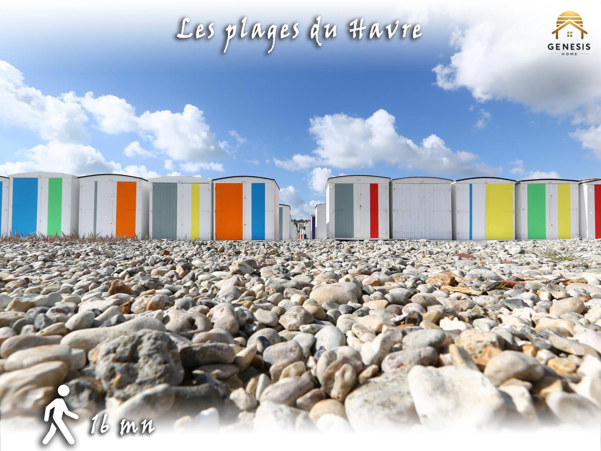 Cocon Perret Aux Plages Du Havre Le Havre Buitenkant foto