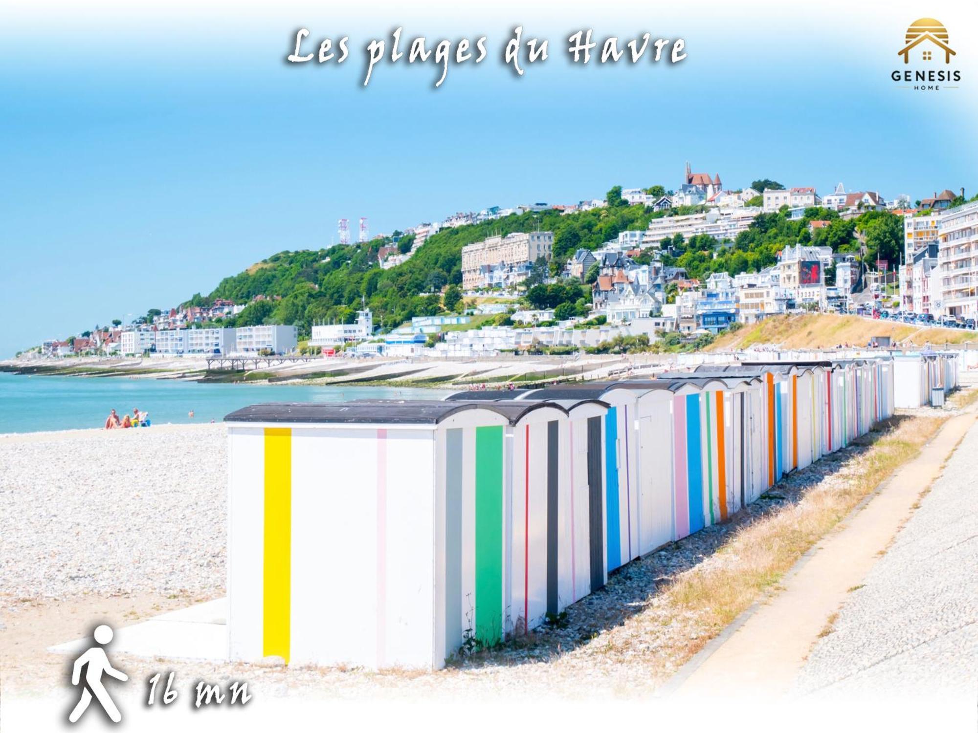 Cocon Perret Aux Plages Du Havre Le Havre Buitenkant foto